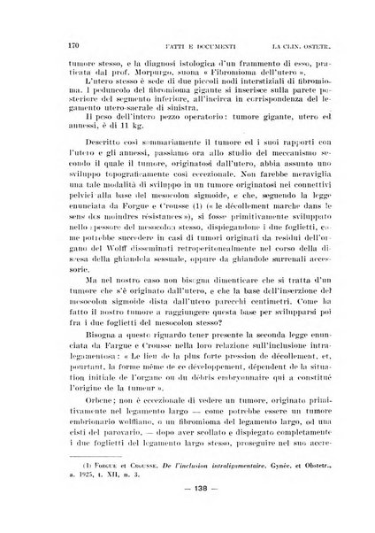 La clinica ostetrica rivista di ostetricia, ginecologia e pediatria. - A. 1, n. 1 (1899)-a. 40, n. 12 (dic. 1938)