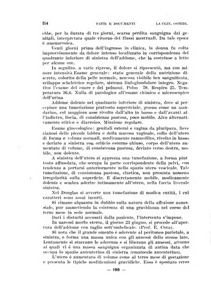 La clinica ostetrica rivista di ostetricia, ginecologia e pediatria. - A. 1, n. 1 (1899)-a. 40, n. 12 (dic. 1938)