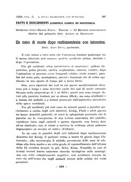 La clinica ostetrica rivista di ostetricia, ginecologia e pediatria. - A. 1, n. 1 (1899)-a. 40, n. 12 (dic. 1938)