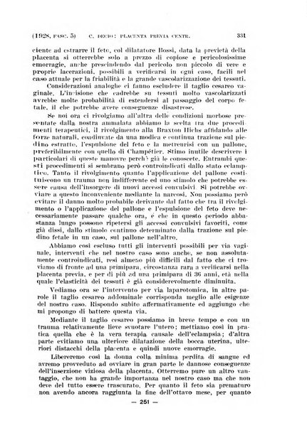 La clinica ostetrica rivista di ostetricia, ginecologia e pediatria. - A. 1, n. 1 (1899)-a. 40, n. 12 (dic. 1938)