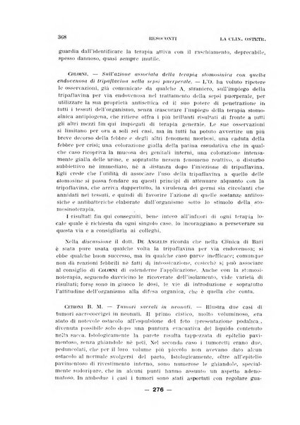 La clinica ostetrica rivista di ostetricia, ginecologia e pediatria. - A. 1, n. 1 (1899)-a. 40, n. 12 (dic. 1938)