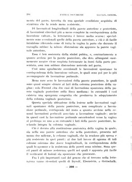 La clinica ostetrica rivista di ostetricia, ginecologia e pediatria. - A. 1, n. 1 (1899)-a. 40, n. 12 (dic. 1938)