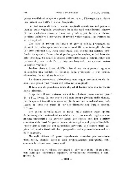 La clinica ostetrica rivista di ostetricia, ginecologia e pediatria. - A. 1, n. 1 (1899)-a. 40, n. 12 (dic. 1938)