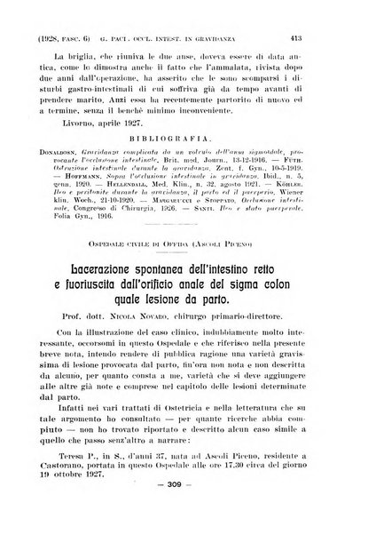 La clinica ostetrica rivista di ostetricia, ginecologia e pediatria. - A. 1, n. 1 (1899)-a. 40, n. 12 (dic. 1938)