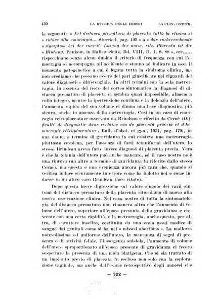 La clinica ostetrica rivista di ostetricia, ginecologia e pediatria. - A. 1, n. 1 (1899)-a. 40, n. 12 (dic. 1938)