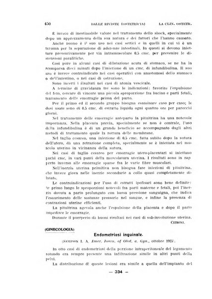 La clinica ostetrica rivista di ostetricia, ginecologia e pediatria. - A. 1, n. 1 (1899)-a. 40, n. 12 (dic. 1938)