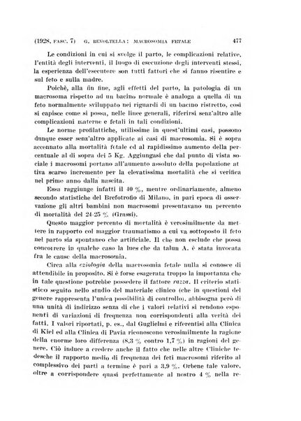 La clinica ostetrica rivista di ostetricia, ginecologia e pediatria. - A. 1, n. 1 (1899)-a. 40, n. 12 (dic. 1938)