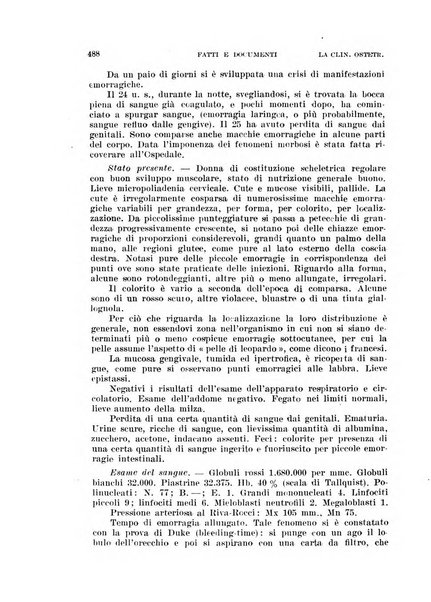 La clinica ostetrica rivista di ostetricia, ginecologia e pediatria. - A. 1, n. 1 (1899)-a. 40, n. 12 (dic. 1938)