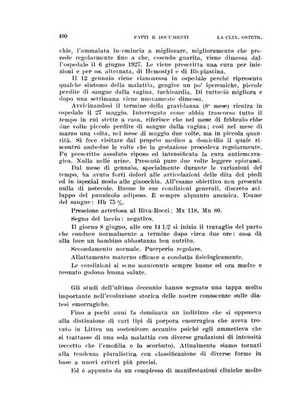 La clinica ostetrica rivista di ostetricia, ginecologia e pediatria. - A. 1, n. 1 (1899)-a. 40, n. 12 (dic. 1938)