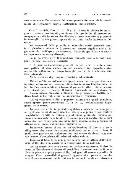 La clinica ostetrica rivista di ostetricia, ginecologia e pediatria. - A. 1, n. 1 (1899)-a. 40, n. 12 (dic. 1938)