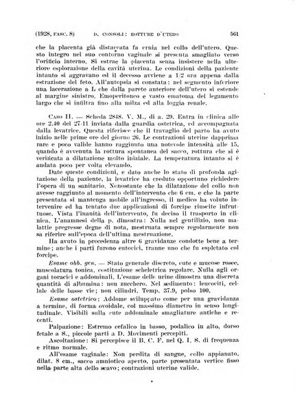 La clinica ostetrica rivista di ostetricia, ginecologia e pediatria. - A. 1, n. 1 (1899)-a. 40, n. 12 (dic. 1938)