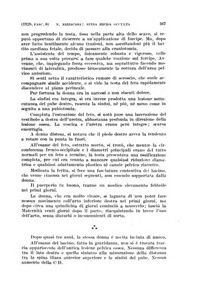 La clinica ostetrica rivista di ostetricia, ginecologia e pediatria. - A. 1, n. 1 (1899)-a. 40, n. 12 (dic. 1938)