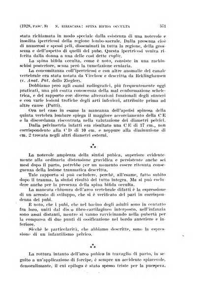 La clinica ostetrica rivista di ostetricia, ginecologia e pediatria. - A. 1, n. 1 (1899)-a. 40, n. 12 (dic. 1938)