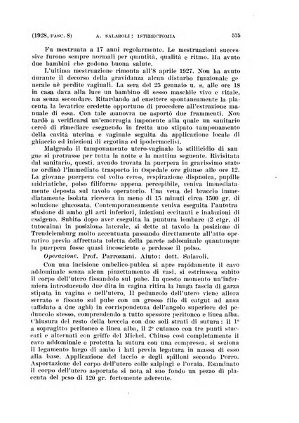 La clinica ostetrica rivista di ostetricia, ginecologia e pediatria. - A. 1, n. 1 (1899)-a. 40, n. 12 (dic. 1938)