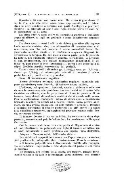 La clinica ostetrica rivista di ostetricia, ginecologia e pediatria. - A. 1, n. 1 (1899)-a. 40, n. 12 (dic. 1938)