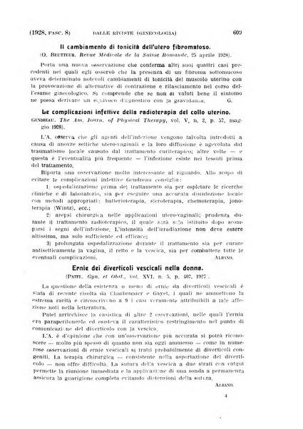 La clinica ostetrica rivista di ostetricia, ginecologia e pediatria. - A. 1, n. 1 (1899)-a. 40, n. 12 (dic. 1938)