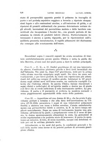 La clinica ostetrica rivista di ostetricia, ginecologia e pediatria. - A. 1, n. 1 (1899)-a. 40, n. 12 (dic. 1938)