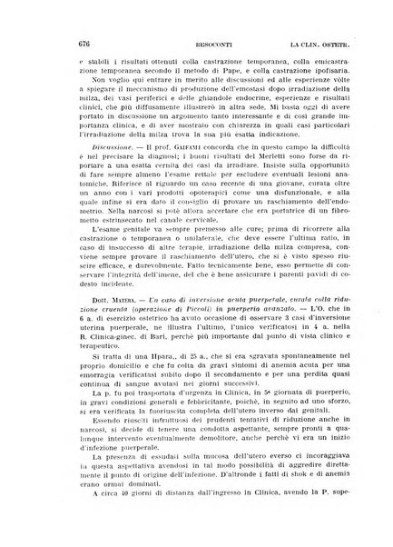 La clinica ostetrica rivista di ostetricia, ginecologia e pediatria. - A. 1, n. 1 (1899)-a. 40, n. 12 (dic. 1938)