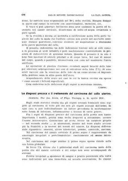 La clinica ostetrica rivista di ostetricia, ginecologia e pediatria. - A. 1, n. 1 (1899)-a. 40, n. 12 (dic. 1938)