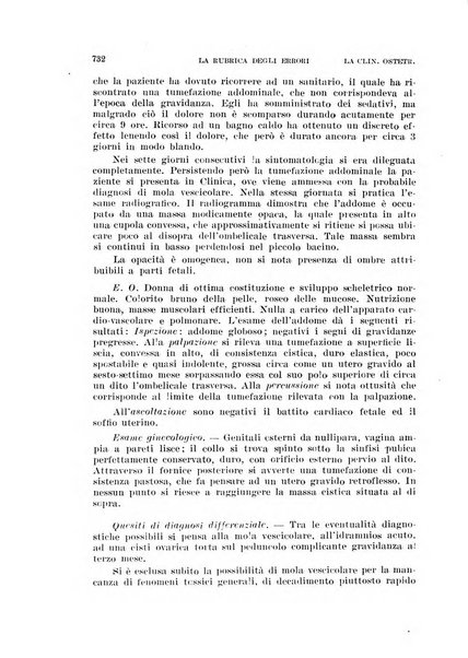 La clinica ostetrica rivista di ostetricia, ginecologia e pediatria. - A. 1, n. 1 (1899)-a. 40, n. 12 (dic. 1938)