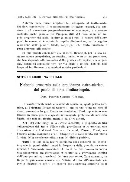 La clinica ostetrica rivista di ostetricia, ginecologia e pediatria. - A. 1, n. 1 (1899)-a. 40, n. 12 (dic. 1938)