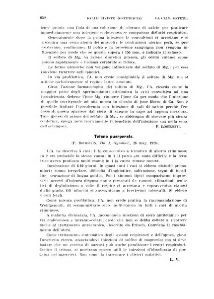 La clinica ostetrica rivista di ostetricia, ginecologia e pediatria. - A. 1, n. 1 (1899)-a. 40, n. 12 (dic. 1938)