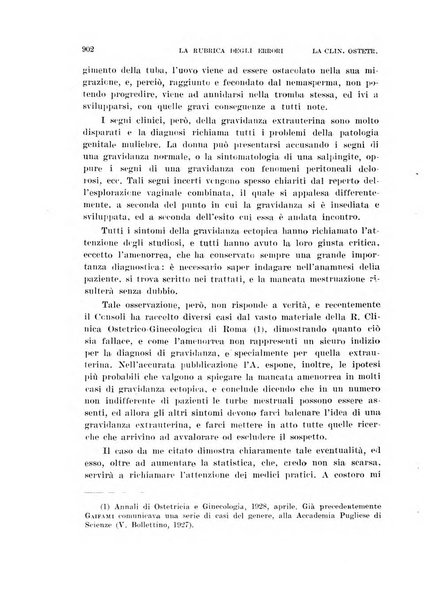 La clinica ostetrica rivista di ostetricia, ginecologia e pediatria. - A. 1, n. 1 (1899)-a. 40, n. 12 (dic. 1938)