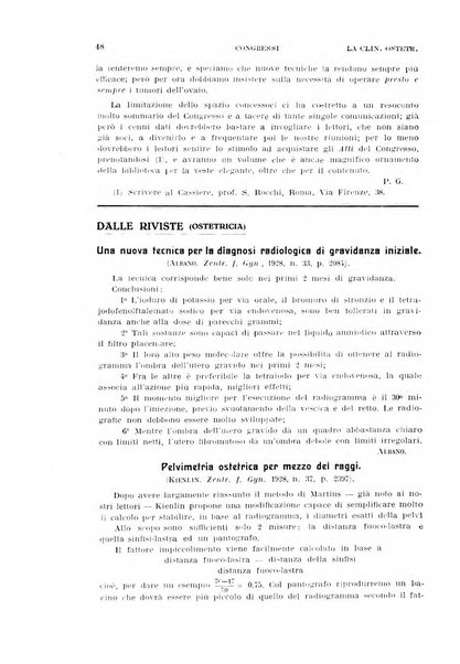 La clinica ostetrica rivista di ostetricia, ginecologia e pediatria. - A. 1, n. 1 (1899)-a. 40, n. 12 (dic. 1938)