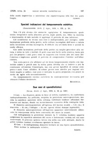 La clinica ostetrica rivista di ostetricia, ginecologia e pediatria. - A. 1, n. 1 (1899)-a. 40, n. 12 (dic. 1938)