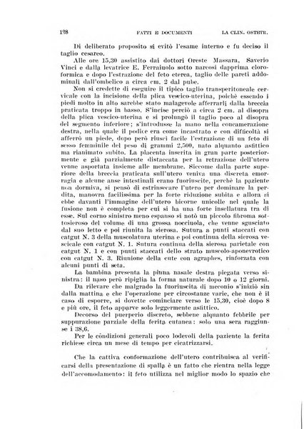 La clinica ostetrica rivista di ostetricia, ginecologia e pediatria. - A. 1, n. 1 (1899)-a. 40, n. 12 (dic. 1938)