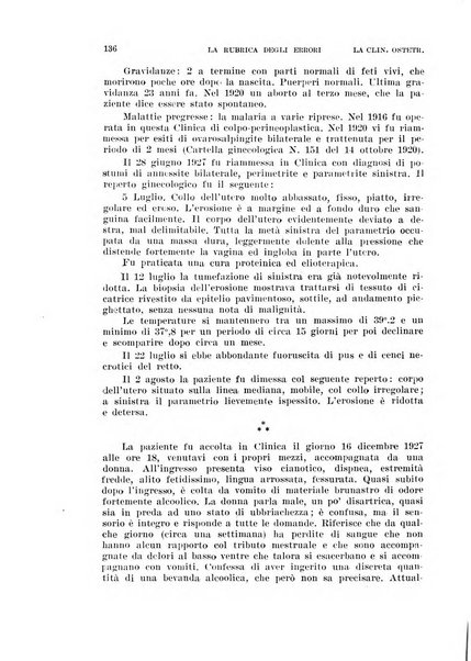 La clinica ostetrica rivista di ostetricia, ginecologia e pediatria. - A. 1, n. 1 (1899)-a. 40, n. 12 (dic. 1938)