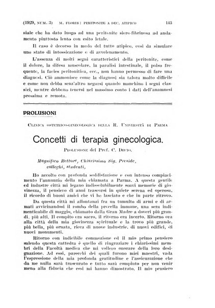 La clinica ostetrica rivista di ostetricia, ginecologia e pediatria. - A. 1, n. 1 (1899)-a. 40, n. 12 (dic. 1938)