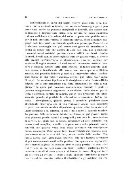 La clinica ostetrica rivista di ostetricia, ginecologia e pediatria. - A. 1, n. 1 (1899)-a. 40, n. 12 (dic. 1938)