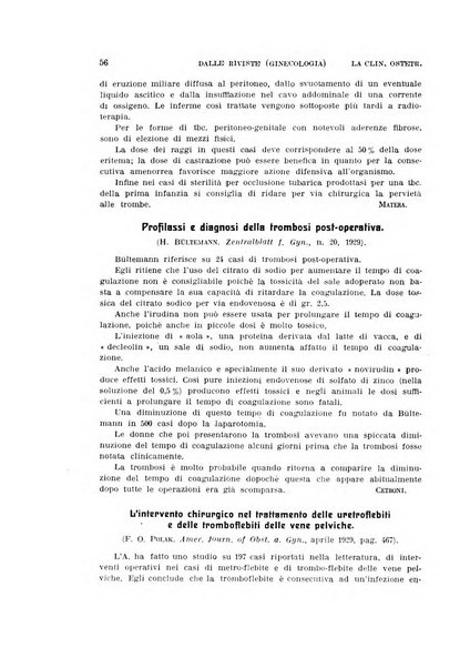 La clinica ostetrica rivista di ostetricia, ginecologia e pediatria. - A. 1, n. 1 (1899)-a. 40, n. 12 (dic. 1938)