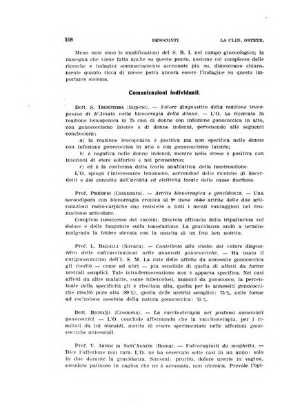 La clinica ostetrica rivista di ostetricia, ginecologia e pediatria. - A. 1, n. 1 (1899)-a. 40, n. 12 (dic. 1938)