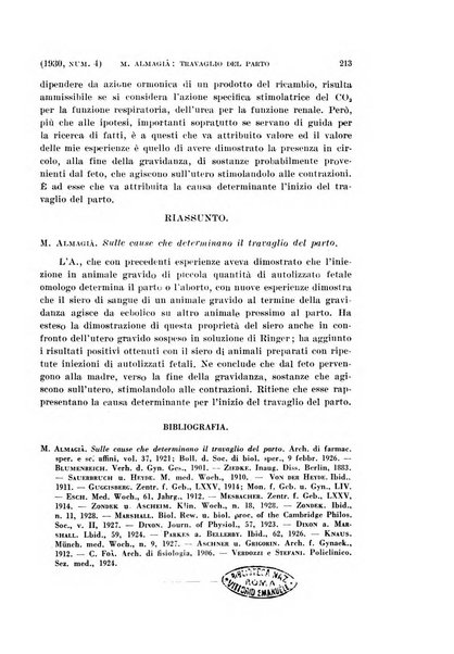 La clinica ostetrica rivista di ostetricia, ginecologia e pediatria. - A. 1, n. 1 (1899)-a. 40, n. 12 (dic. 1938)