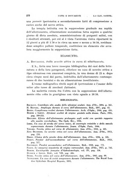 La clinica ostetrica rivista di ostetricia, ginecologia e pediatria. - A. 1, n. 1 (1899)-a. 40, n. 12 (dic. 1938)