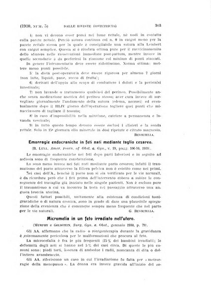 La clinica ostetrica rivista di ostetricia, ginecologia e pediatria. - A. 1, n. 1 (1899)-a. 40, n. 12 (dic. 1938)