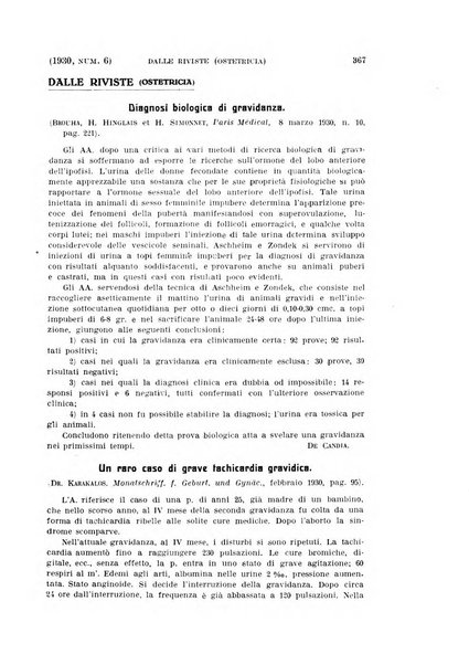 La clinica ostetrica rivista di ostetricia, ginecologia e pediatria. - A. 1, n. 1 (1899)-a. 40, n. 12 (dic. 1938)