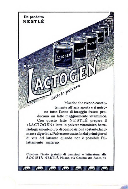 La clinica ostetrica rivista di ostetricia, ginecologia e pediatria. - A. 1, n. 1 (1899)-a. 40, n. 12 (dic. 1938)