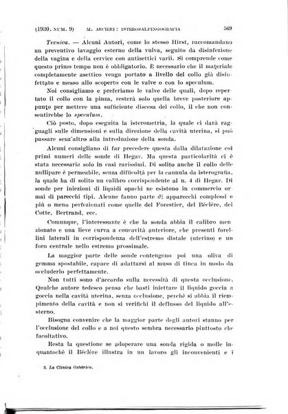 La clinica ostetrica rivista di ostetricia, ginecologia e pediatria. - A. 1, n. 1 (1899)-a. 40, n. 12 (dic. 1938)