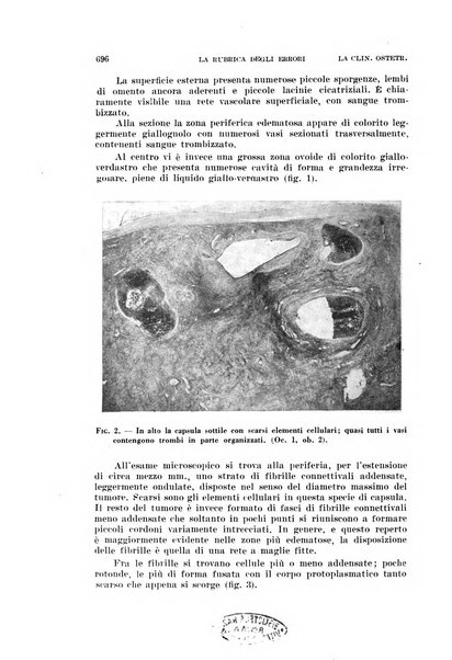 La clinica ostetrica rivista di ostetricia, ginecologia e pediatria. - A. 1, n. 1 (1899)-a. 40, n. 12 (dic. 1938)