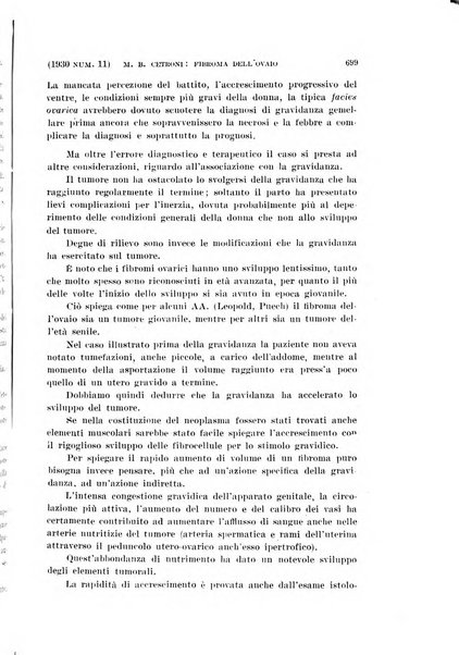 La clinica ostetrica rivista di ostetricia, ginecologia e pediatria. - A. 1, n. 1 (1899)-a. 40, n. 12 (dic. 1938)