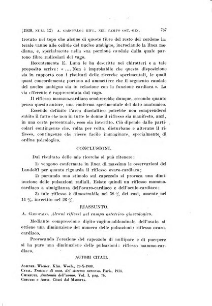 La clinica ostetrica rivista di ostetricia, ginecologia e pediatria. - A. 1, n. 1 (1899)-a. 40, n. 12 (dic. 1938)