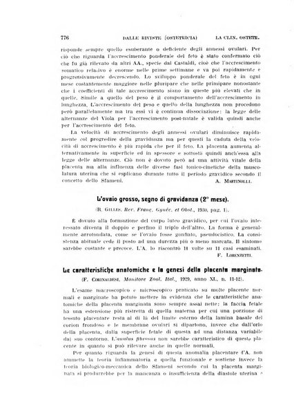 La clinica ostetrica rivista di ostetricia, ginecologia e pediatria. - A. 1, n. 1 (1899)-a. 40, n. 12 (dic. 1938)