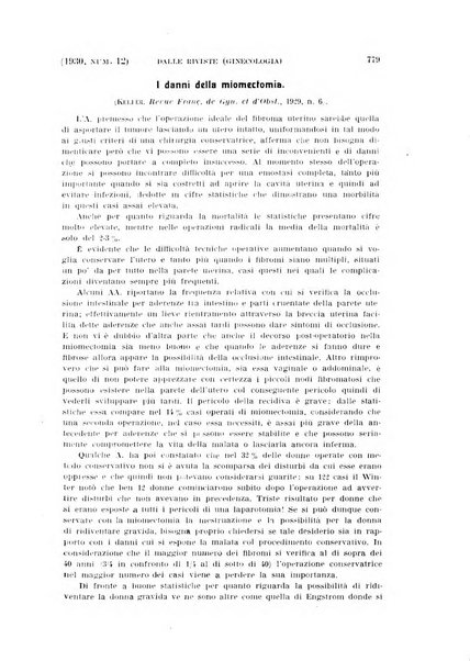 La clinica ostetrica rivista di ostetricia, ginecologia e pediatria. - A. 1, n. 1 (1899)-a. 40, n. 12 (dic. 1938)