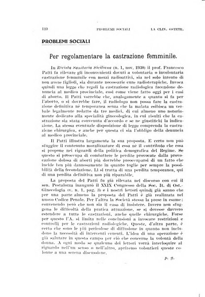 La clinica ostetrica rivista di ostetricia, ginecologia e pediatria. - A. 1, n. 1 (1899)-a. 40, n. 12 (dic. 1938)