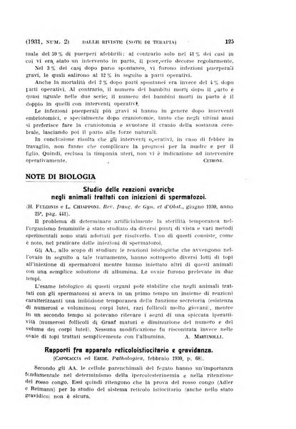 La clinica ostetrica rivista di ostetricia, ginecologia e pediatria. - A. 1, n. 1 (1899)-a. 40, n. 12 (dic. 1938)