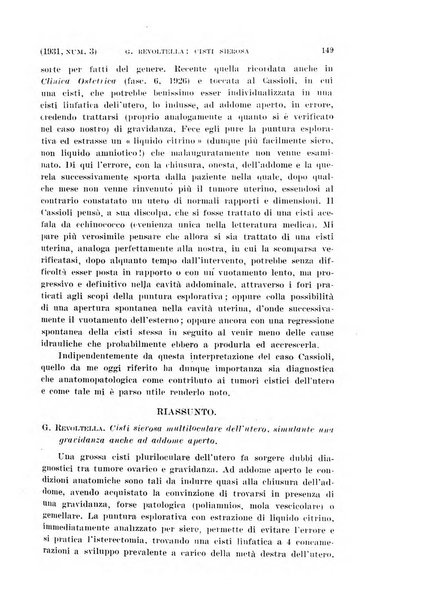 La clinica ostetrica rivista di ostetricia, ginecologia e pediatria. - A. 1, n. 1 (1899)-a. 40, n. 12 (dic. 1938)