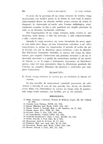 La clinica ostetrica rivista di ostetricia, ginecologia e pediatria. - A. 1, n. 1 (1899)-a. 40, n. 12 (dic. 1938)